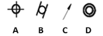下面哪种符号代表形位公差中的同轴度（）。 