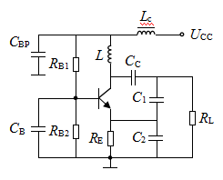 三端式振荡器如图所示，该电路的名称为（）。 