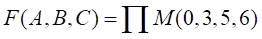 已知逻辑函数的真值表如下表所示，F 的表达式为（） 