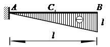 图示影响线是A截面的弯矩影响线。 [图]...图示影响线是A截面的弯矩影响线。 