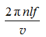 频率为f的单色光在折射率为n的介质中的波速为，则在此介质中传播距离为l后，其光振动的相位改变了