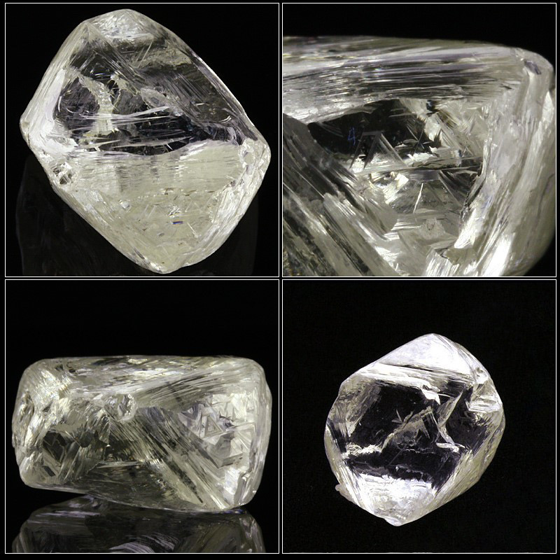 从以下几张原石图片中选出一种宝石原石 钻石、海蓝宝石...从以下几张原石图片中选出一种宝石原石 钻石