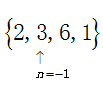 已知x（n)={2，3，6，1}，则x（-n)=（).