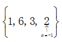 已知x（n)={2，3，6，1}，则x（-n)=（).