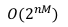 上题中,假设物品数量为 n,背包载重为 M,那么算法最坏情况下的时间复杂度是: