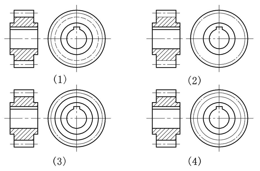 齿轮近似画法图片