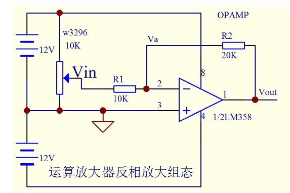 lm358直流放大电路图图片