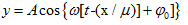 如图所示一平面简谐波沿x轴正向传播，已知P点的振动方程为         ，则波动方程为（）    