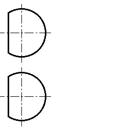 该题为平面截球，其截交线在W面投影为： 
