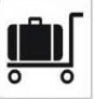 [图]The sign above means__________.A、baggageB、bagg.