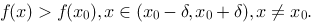 设在可导，且则使得().A、在单调上升.B、C、D、