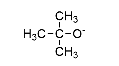 下列烷氧基负离子中亲核性最强的是