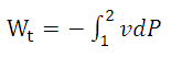 理想气体经历一个非可逆的多变过程从状态1变化到状态2，下列哪些公式是不适用的？