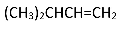 下列化合物与HBr发生亲电加成时尊循反马氏规则的是（）。