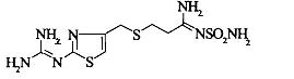 雷尼替丁的化学结构是A．B．C．D．E．雷尼替丁的化学结构是A．B．C．D．E．