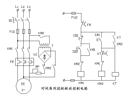 能耗制动的工作原理图图片