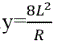 设竖曲线半径为R,长度为L,则竖曲线中点处的纵距y为（)。