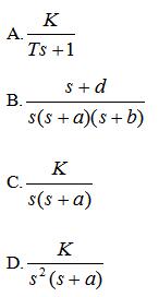 某一系统的速度误差为零，则该系统的开环传递函数可能是（)