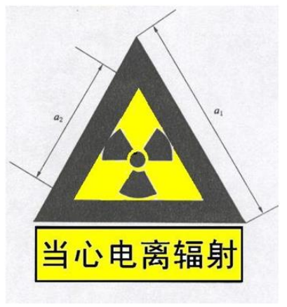 图为电离辐射警告标志，应设置在哪些地方()。