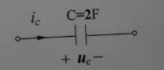 图示电路中，已知电容电压uc（t)-3t2+1+2V,求电容电流i（t)=？图示电路中，已知电容电压