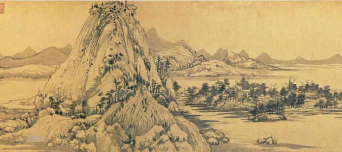 下列绘画中是《富春山居图》局部的是？