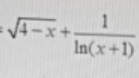 函数f（x）=的定义域为（）。