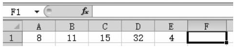 如图所示的Excel表中，下列函数公式的描述正确的是（）