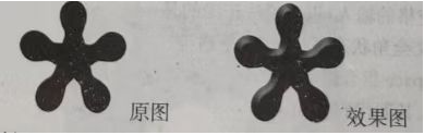 效果图中使用的图层样式可能为（）