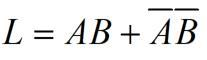 由交流电源、灯l和开关a、b组成的逻辑电路如图所示， 设开关a、b分别有如图所示为0”和“1”两个状
