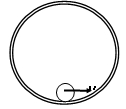 一小球沿竖直面内的圆形光滑轨道运动，圆半径为R，则小球在最高点时速度至少要多大 才不会脱离轨道？ 
