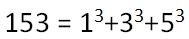 用穷举法计算并输出所有的水仙花数。水仙花数是指各位数字的立方和等于该数本身的三位数。例如，153是水