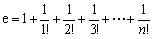 下面程序流程图的功能是利用下面的公式计算e的近似值，直到最后一项的绝对值小于时为止，  则下图中空白