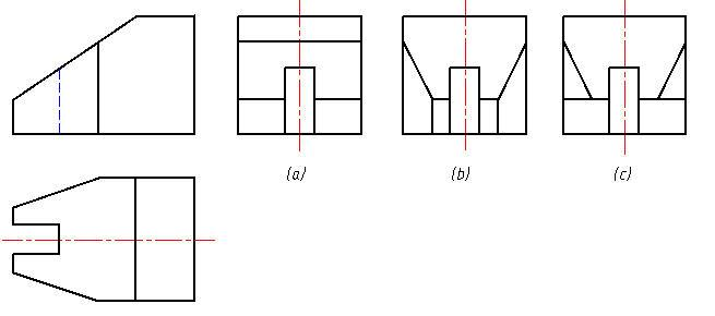 一、填空题 1.组合体的尺寸基准一般有 个。 2.假想把组合体分解为几个简单形体，并确定它们之间相互