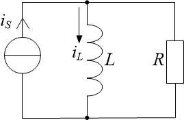 如图所示的电路中，已知is=14.14cos(10t) A，流经电感的电流iL的有效值IL=8A，电