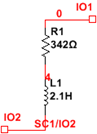 图1（a）所示电路可以模拟日光灯功率因数提高实验的电路板，其中日光灯负载子电路用电阻与电感的串联来等
