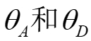 下图为同一结构的两种受力状态，图（a）单位水平力作用时引起的A点和D点水平位移分别为、角位移分别为，