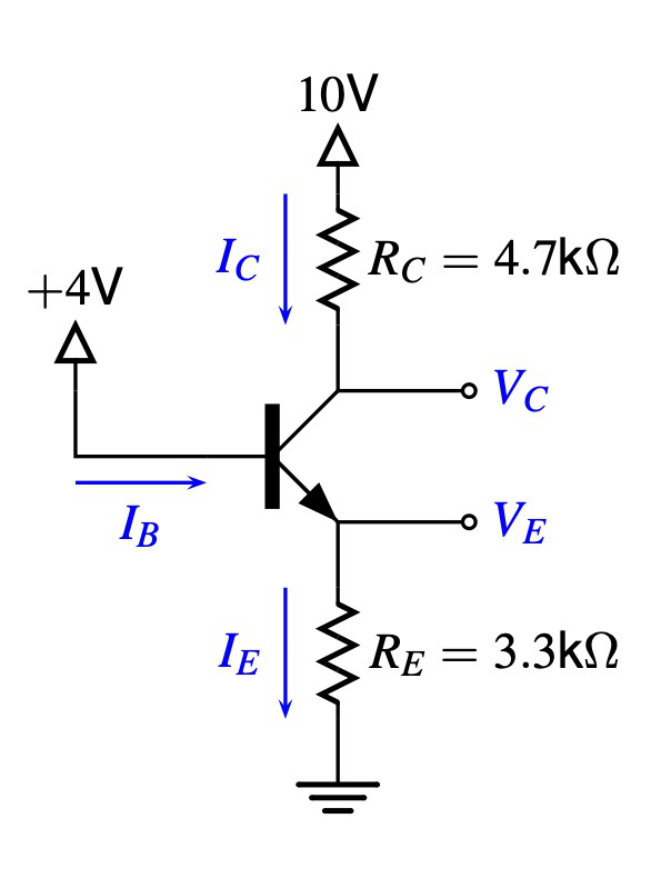 for the circuit in below, the highest voltage to w