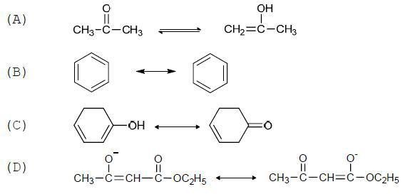 选择题 （本小题共10分，每小题5分) （1) 下列化合物中所示氢具有酸性，酸性最强的是[ ].选择