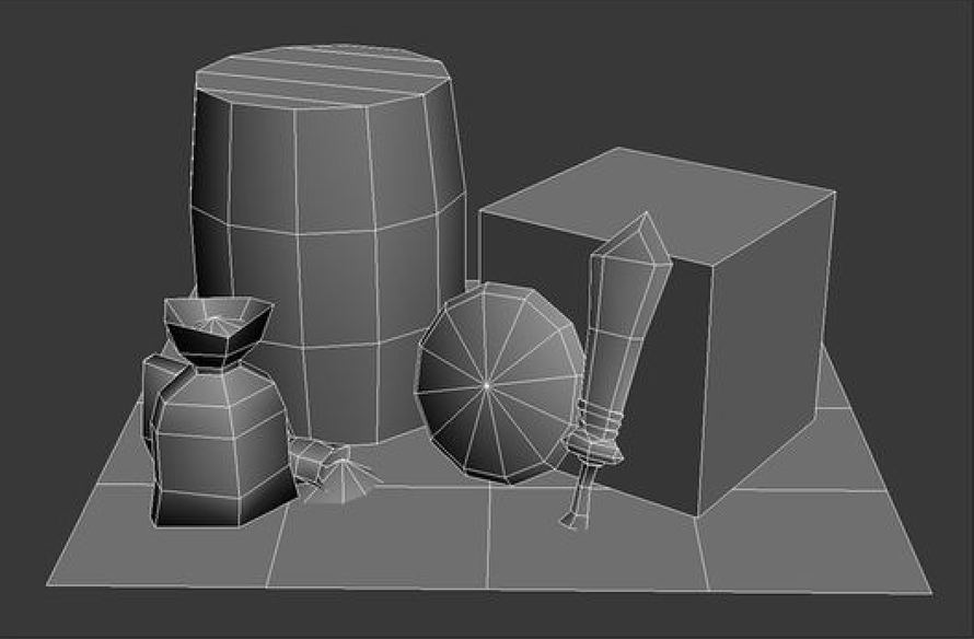 1、飞机模型 2、小狗模型 3、参照图1片制作游戏道具模型，需要制作的最终效果参考图2。（只做模型，