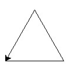 请填空，不修改其他代码，实现以下功能：使用turtle库的turtle.fd（)函数和turtle.