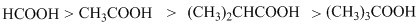下列反应活性顺序中，排序正确的是（） (1).羧酸以及取代羧酸脱羧反应活性顺序为：α-羰基酸＞β-羰