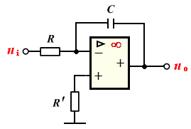 下面电路中，运算放大器工作在非线性区的有（）。A  B C D