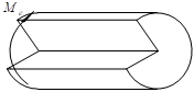 【填空题】图（a）所示圆轴，则横截面和纵截面上的扭转切应力分布图为图（b）,图（b）关于应力的分布结