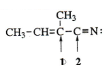 【单选题】1-4 分子中c1和c2分别是用什么杂化轨首形成σ键？ what hybrid orbit
