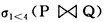 設(shè)關(guān)系P和Q分別為2元和3元關(guān)系，則與關(guān)系代數(shù)表達(dá)式等價的是（1)。對于基本表S（S#，NAME，S
