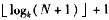 若某k叉树含有N个节点，则其可能的最小深度是（44)。A．B．C．D．若某k叉树含有N个节点，则其可