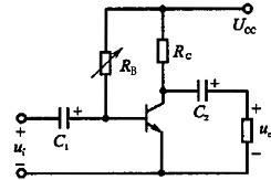 放大电路如图所示，已知：RB=240kΩ，RC=3kΩ，晶体管β=40，UCC=12V，现该电路中的