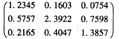 根据2002年我国投入产出简表，完全消耗系数矩阵为()。
