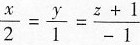 过点（1，－1，0)且与直线平行的直线方程为______．过点(1，-1，0)且与直线平行的直线方程