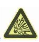 如图BZ26所示该安全标志表示的意思是（）。A.注意安全B.当心辐射C.当心爆炸D.当心腐蚀如图BZ